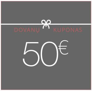 50 Eur vertės dovanų kuponas