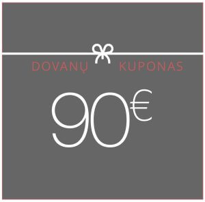 90 Eur vertės dovanų kuponas