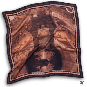 Šilkinė skarelė - „REX"