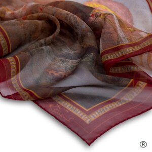 Šilkinė georgette skarelė – „Angelas (Angelo preliudas)“