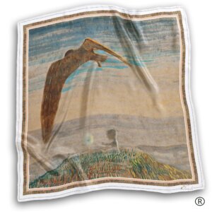 Šilkinė skarelė - „Pasaka. Karalaitės kelionė“