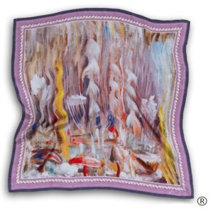 Šilkinė skarelė - „Pasaulio sutvėrimas X“