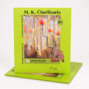 Lipdukų dėlionė „Pasaulio sutvėrimas IX"