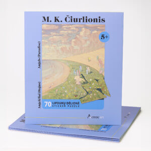 Lipdukų dėlionė „Angelėliai“